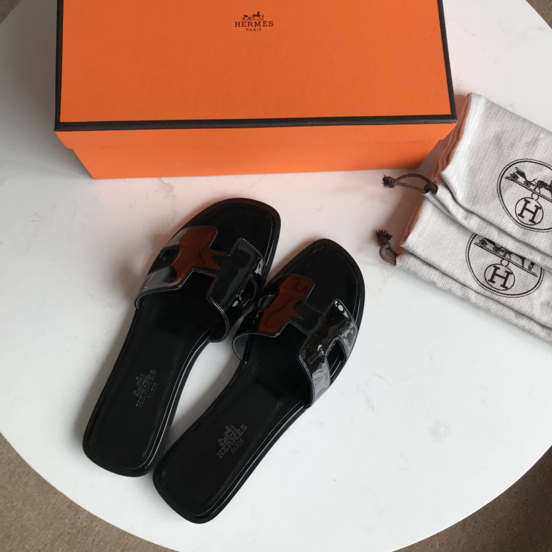 에르메스 올수공 오란 슬리퍼 샌들 페이던트 10